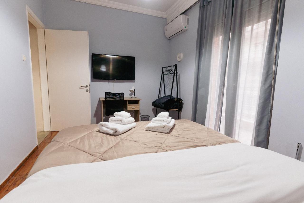 Charming 85Sqm Apartment With Panoramic City-Views 塞萨洛尼基 外观 照片
